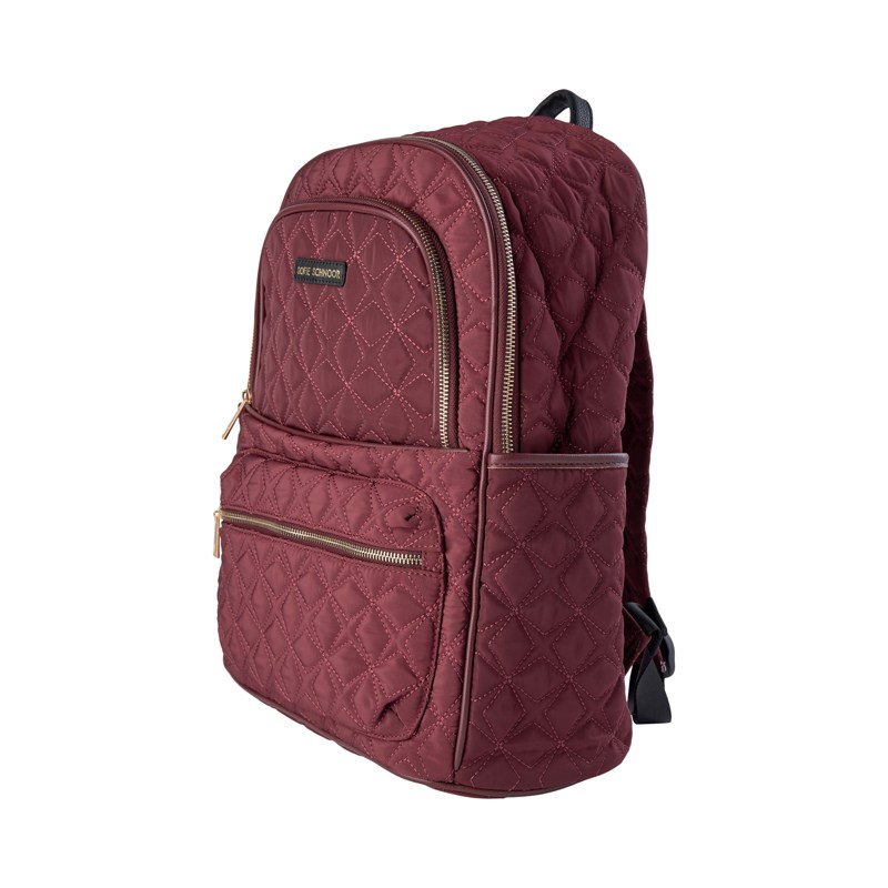 Sofie Schnoor Young Skoletaske Quilt Bordeaux 2