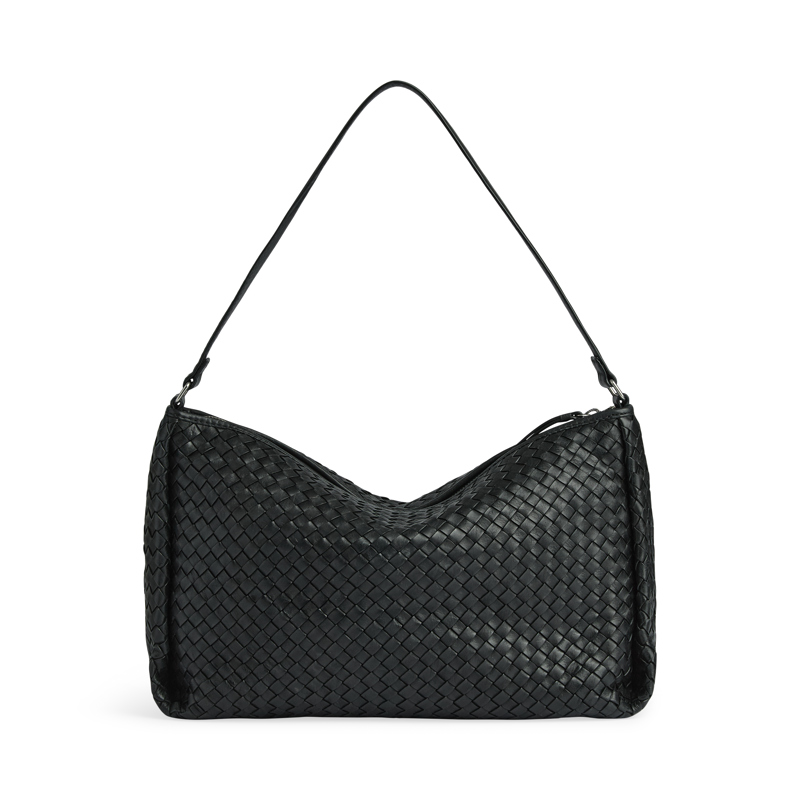 MARKBERG Skuldertaske Claudiambg Weave Sort 3