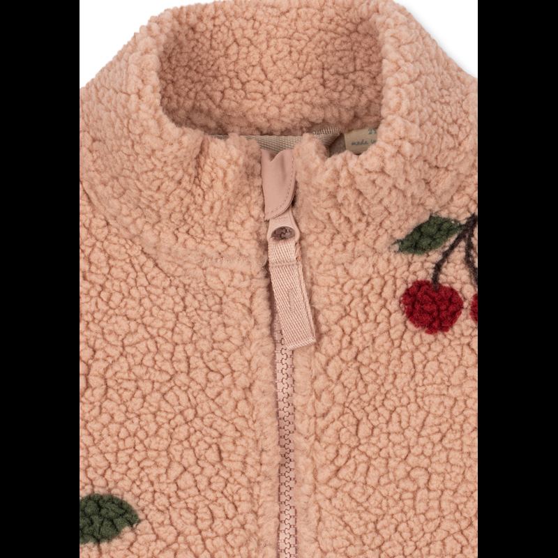 Konges Sløjd Jacka Jody Teddy Grande Cerise Rosa 6 år, 116 cm 3