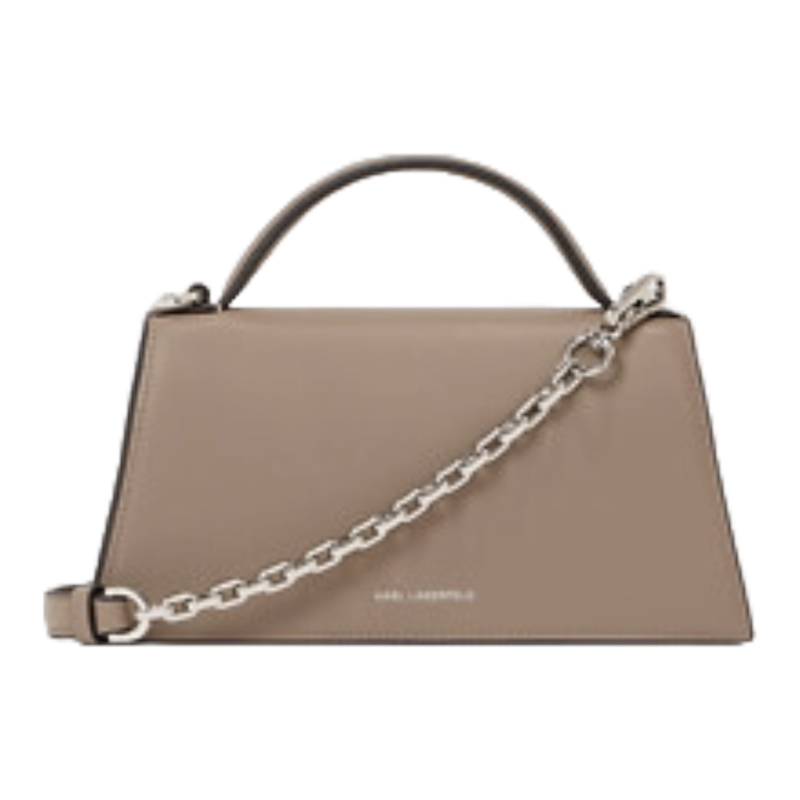 KARL LAGERFELD Håndtaske Signature  Taupe 2