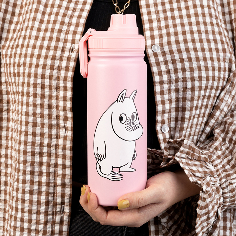 Nordic Buddies Termoflaske Mumi Pink 8