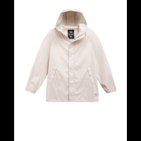 Herschel Regnjacka Long Classic Women's Vit Str S 1
