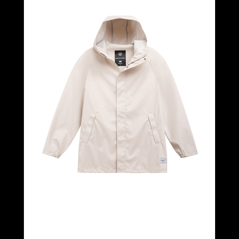 Herschel Regnjacka Long Classic Women's Vit Str M 1