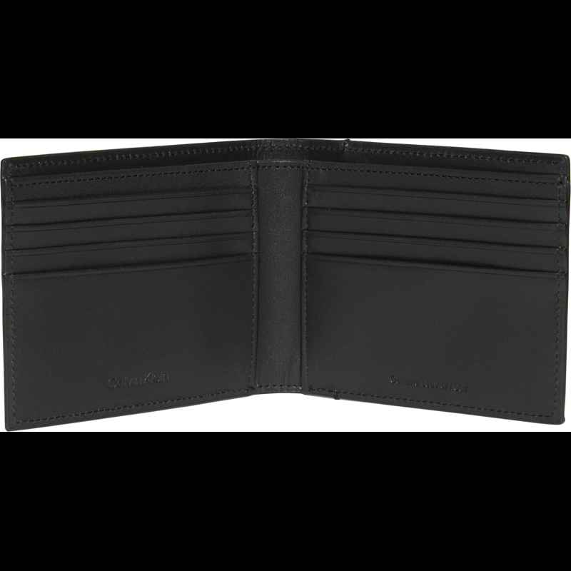 Calvin Klein Herrepung Plaque Bifold Sort 2
