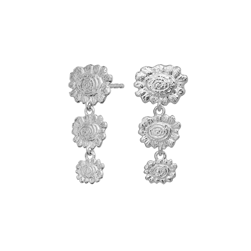 Maanesten Øreringe Cai Sølv 2