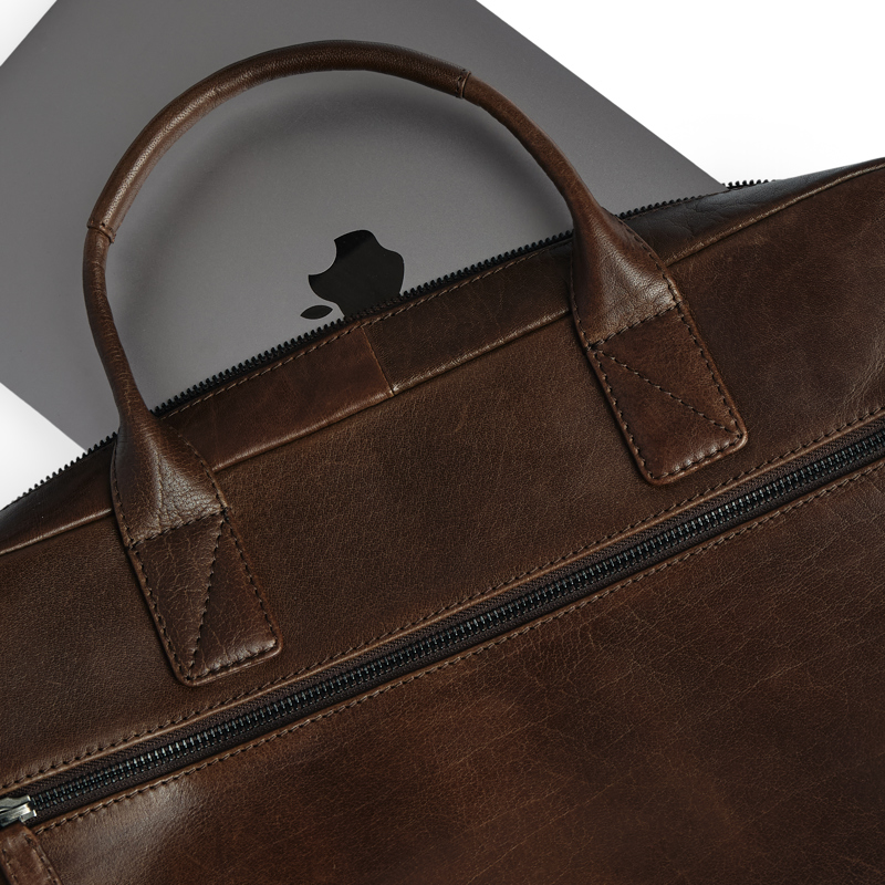 Tyler & Co Computertaske Chicago Brun/brun 14" 8