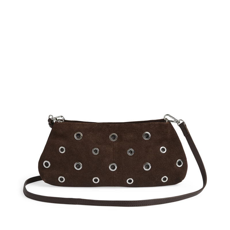 MARKBERG Crossbody EssieMBG Suede Sort/Brun 2