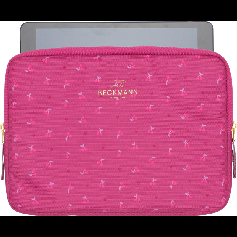 Beckmann Dator sleeve Cherry Körsbär mönster 2
