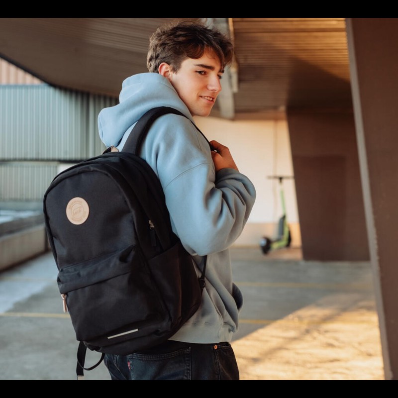 Beckmann Rygsæk Urban Sort 16" 2