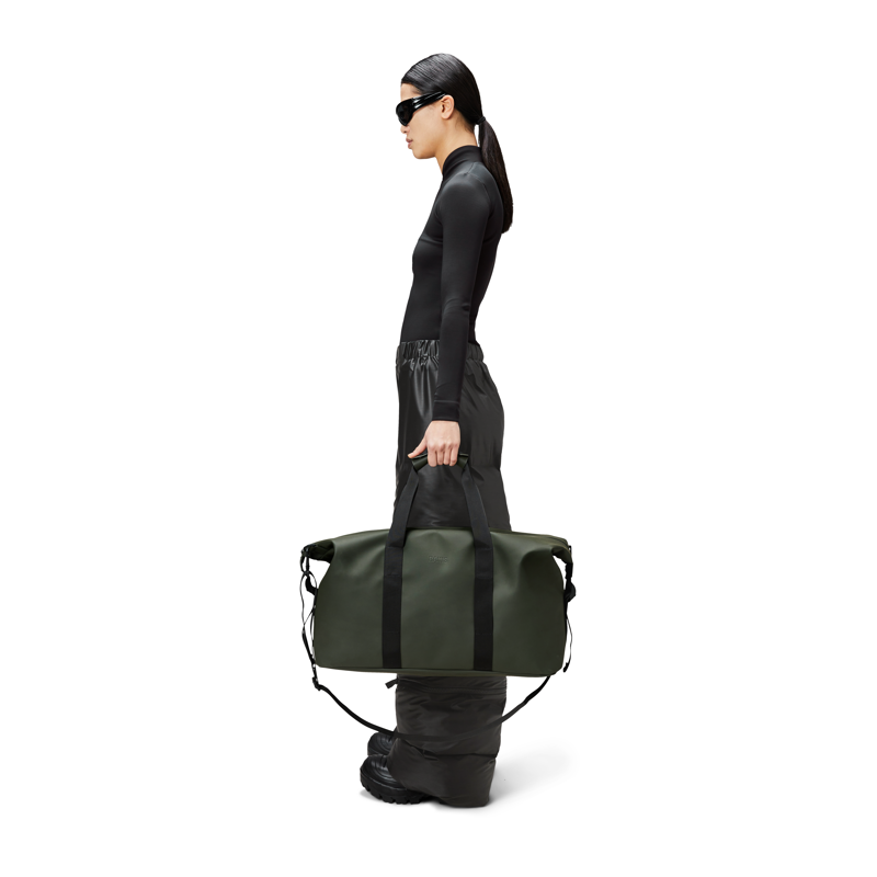 RAINS Rejsetaske Hilo Weekend Bag Grøn 4