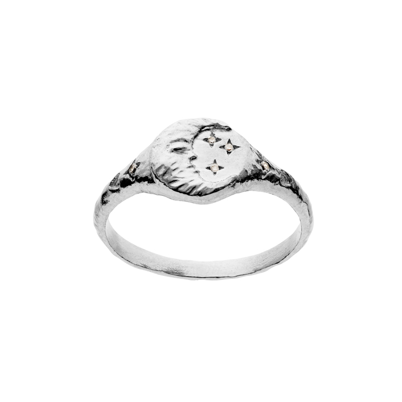 Maanesten Ring Magdalena Sølv Str. 51 1