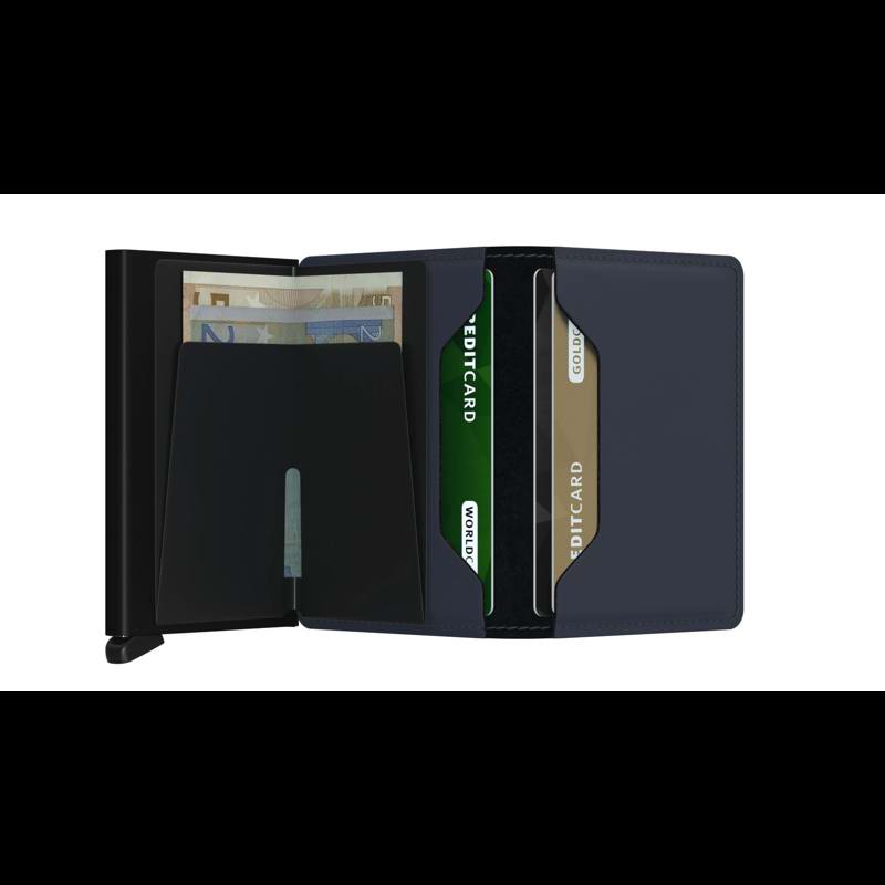 Secrid Slimwallet Blå/blå 3