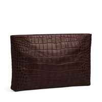 MARKBERG Clutch IlaMBG Croco Sort/Brun 1