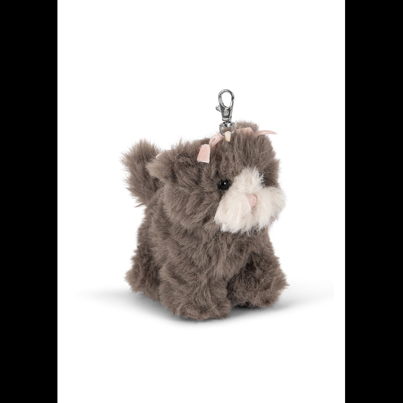 Konges Sløjd Bag Charm Grey Cat Grå 1