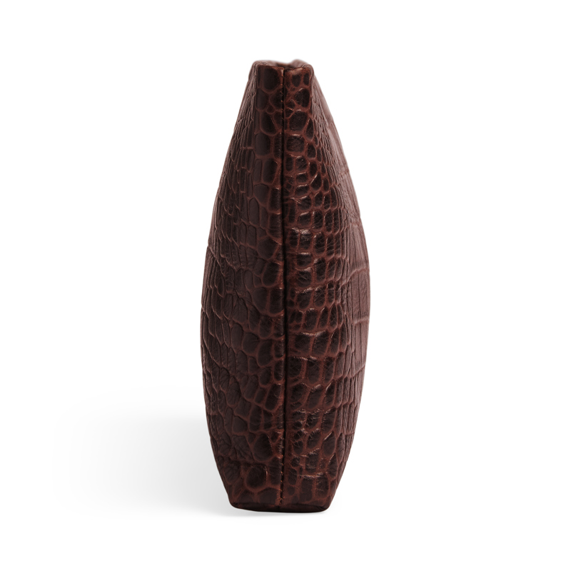 MARKBERG Clutch IlaMBG Croco Sort/Brun 4