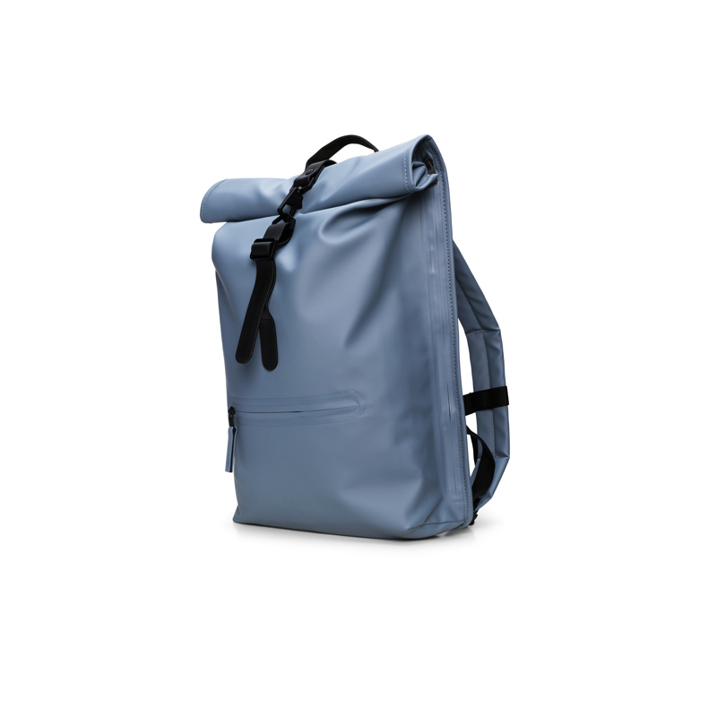 RAINS Rygsæk Rolltop Rucksack Grå/blå 3