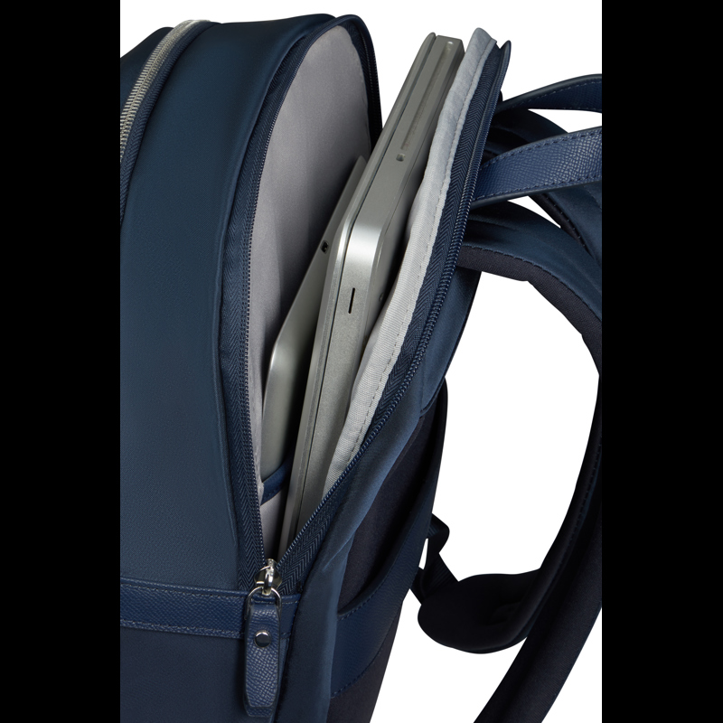 Samsonite Rygsæk Karissa Evo Slim M. blå 14" 7