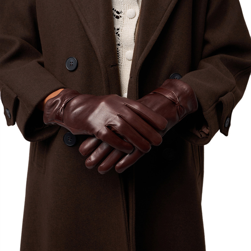 RE:DESIGNED Damhandske Luba Wool M. Brun Str S 2