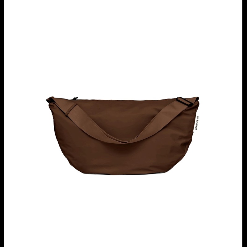 AY Studios Crossbody Messenger Bag M. Brun 1