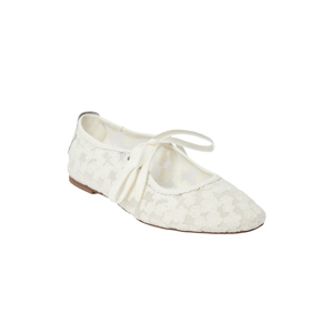 Sofie Schnoor Ballerina Skor EllieSW Str. 38 Naturvit alt image