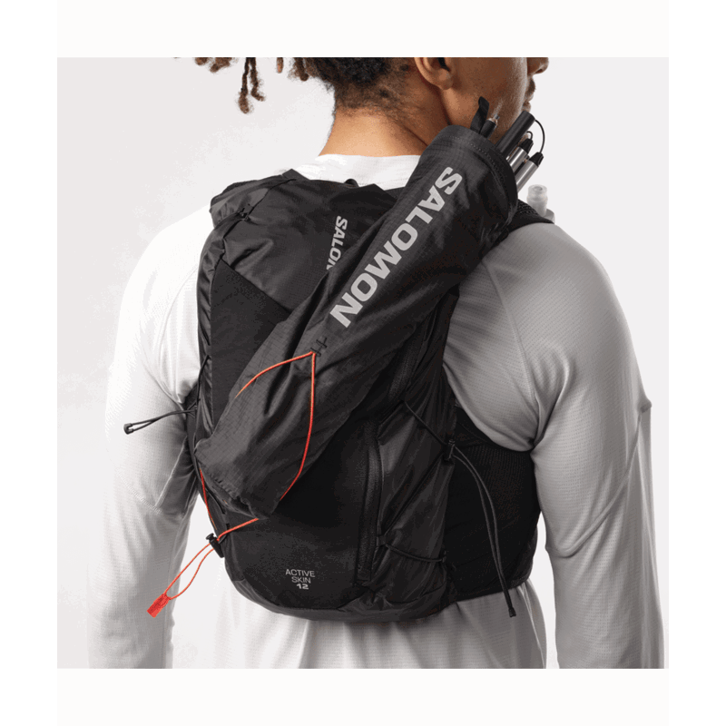 Salomon Löparväst Active Skin 12 Svart Str L 7