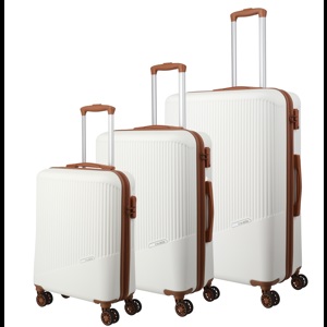 travelite Resväska Bali 3 stk. Vit