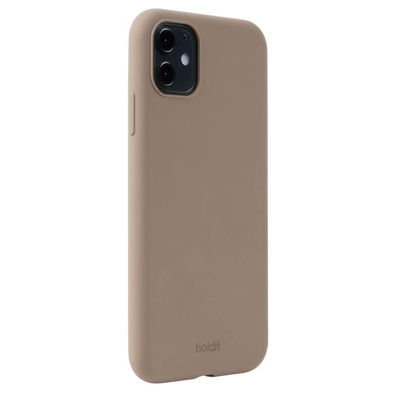 Holdit Mobilskal Mocha Brown Mocca Brun iPhone XR/11 2