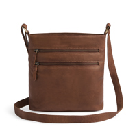 Aura Crossbody Kaia S Cognac 1