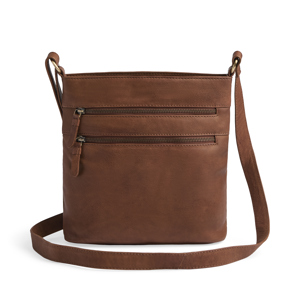 Aura Crossbody Kaia S Cognac