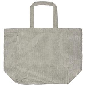 Ib Laursen Shopper Quiltet Grå/hvid
