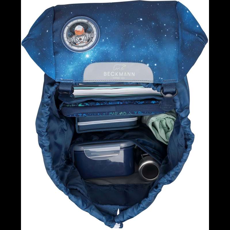 Beckmann Skoletaskesæt Classic Space M Air blue 6