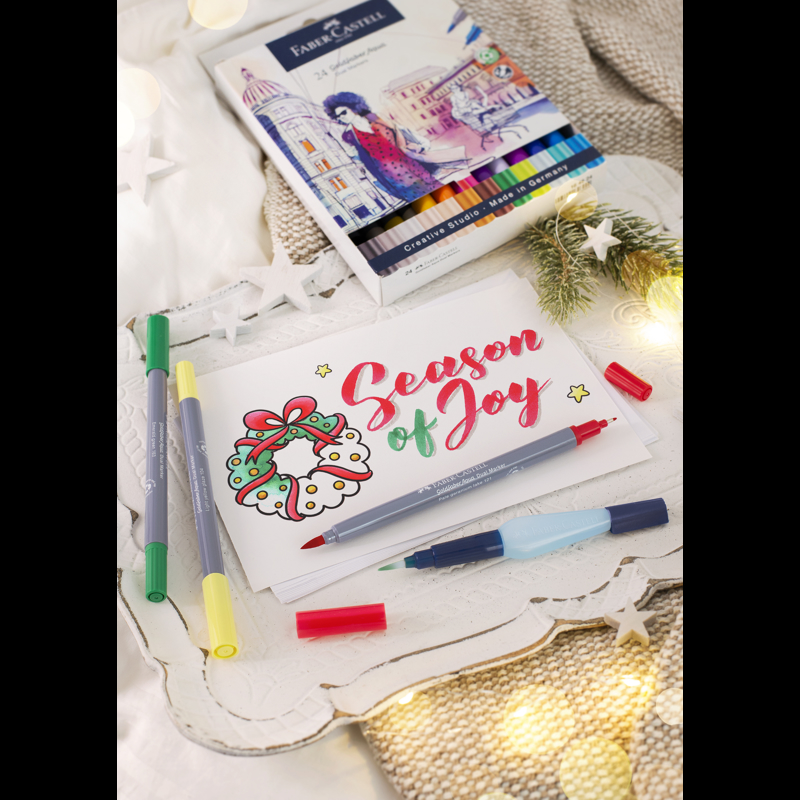 Faber-Castell Tuscher Goldfaber Dual 24 st. Multi 3