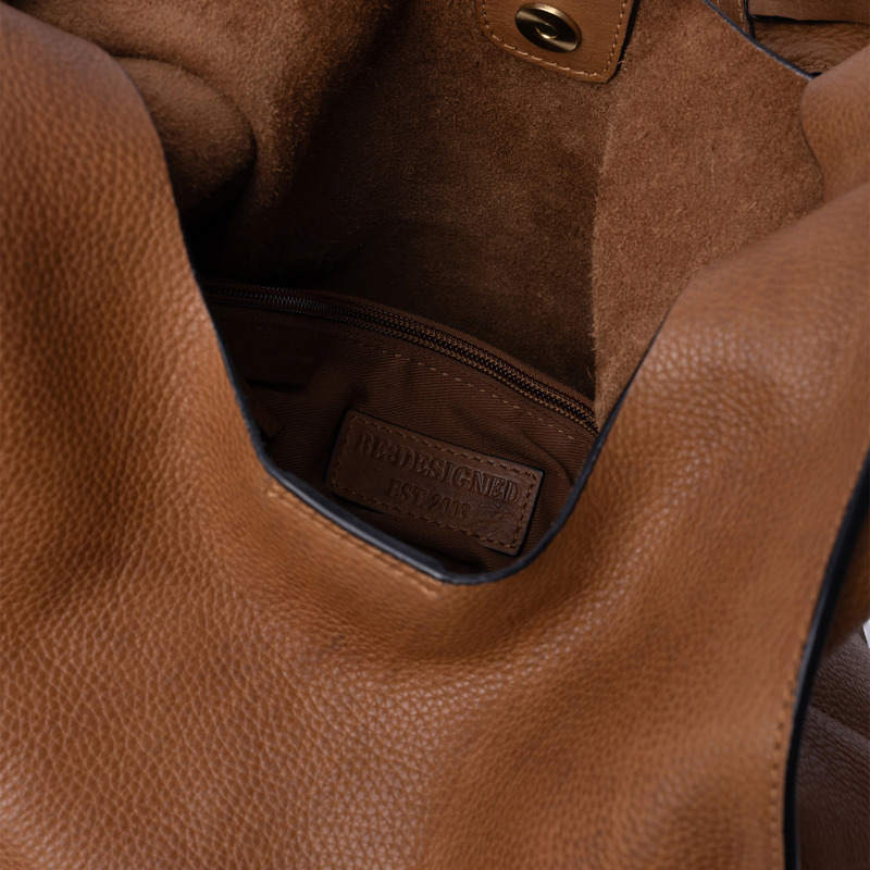 RE:DESIGNED Skuldertaske Siv Big M. Brun 5