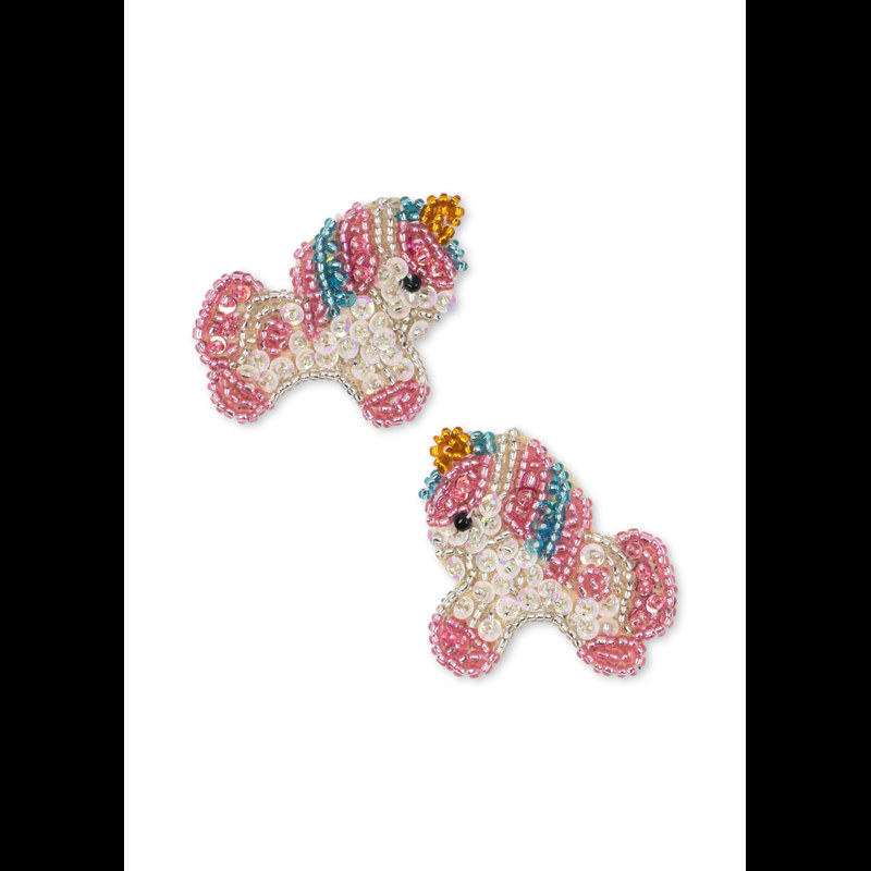 Konges Sløjd Hårspänne Unicorn 2-Pack Rosa 3