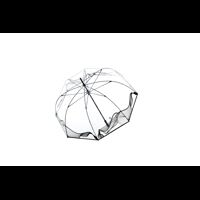 Knirps Paraply transparent C.760 Transparent med mønster 1