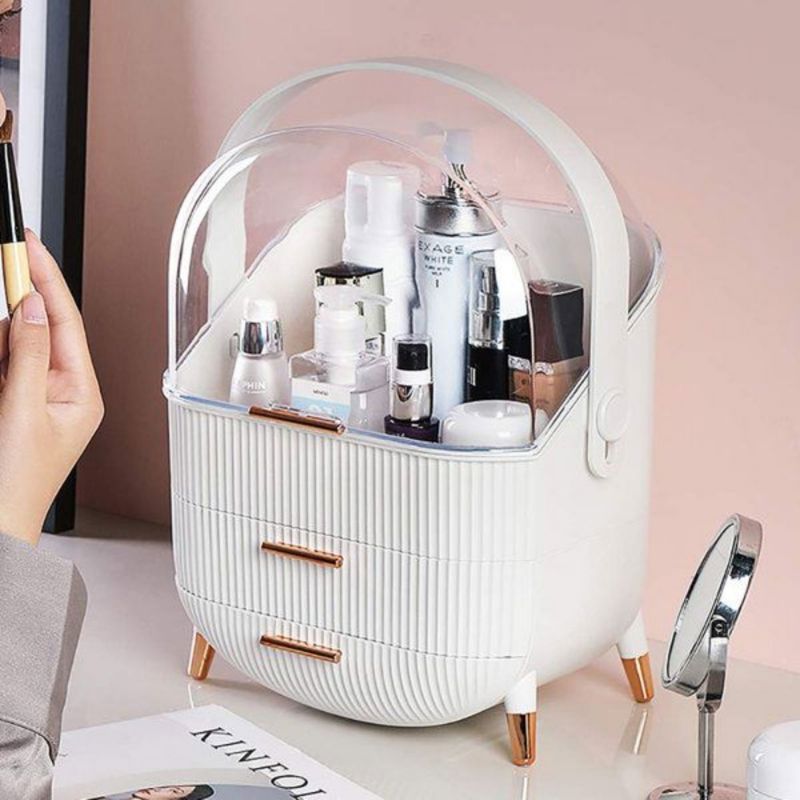 UNIQ Organizer makeup boks retro Vit 2