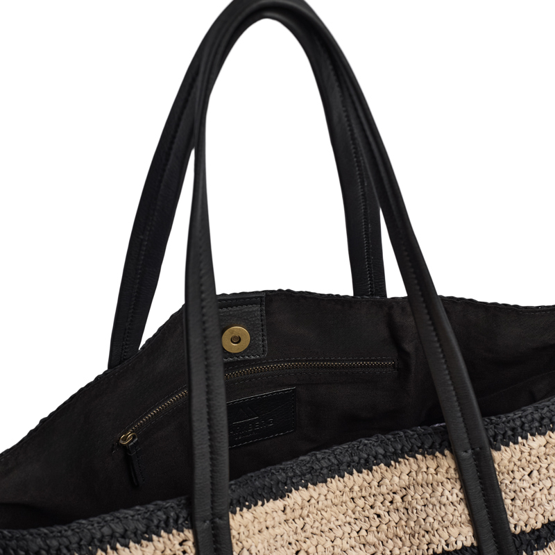 MARKBERG Strandtaske AvaniMBG Sand/sort 14" 6