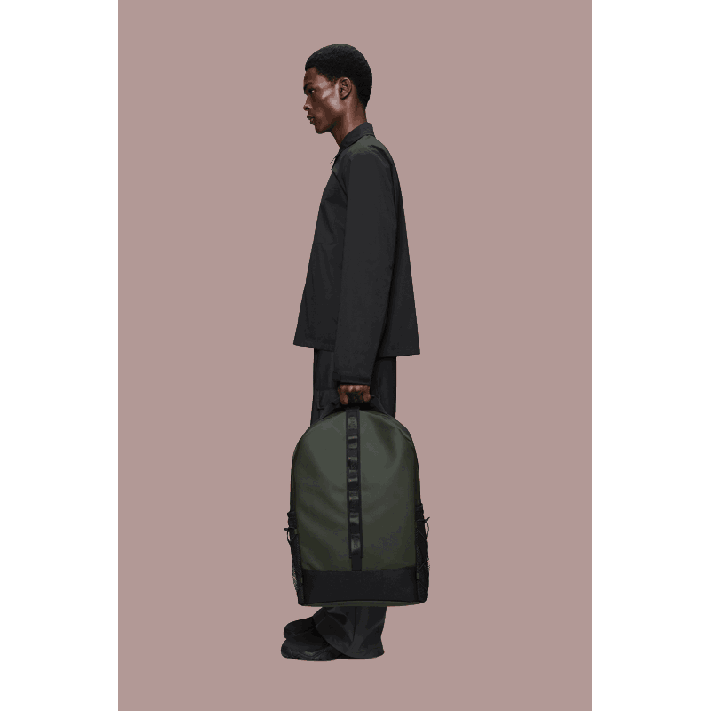 RAINS Ryggsäck Trail Clip Front W3 Grön 16" 2