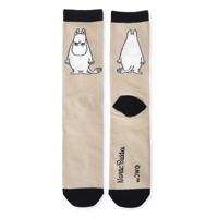 Nordic Buddies Herrestrømpe Mumitrold Beige Str. 40-46 1
