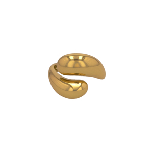 Winther Studio Ring Double Goccia Guld
