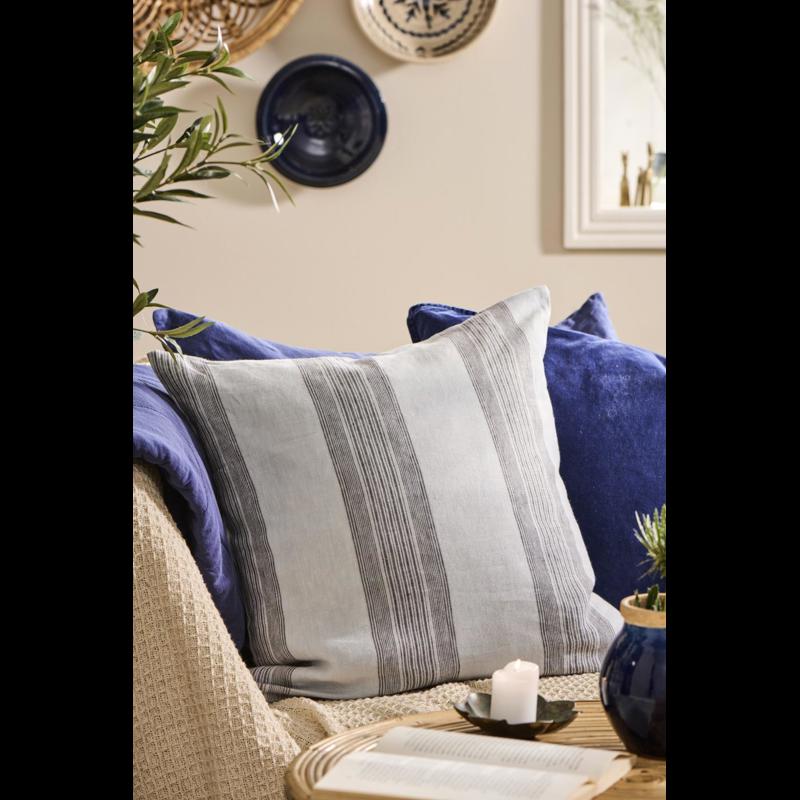 Ib Laursen Pudebetræk  Brun/Beige 50x50cm 2