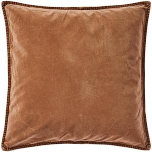 Ib Laursen Kuddfodral Velour 50x50cm Karamell