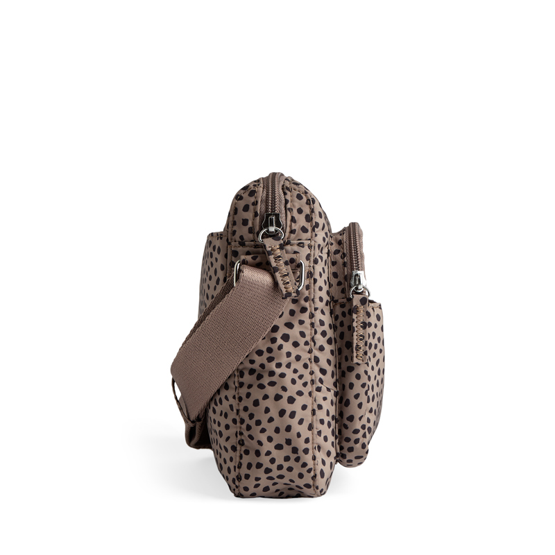Aura Crossbody Novara Recycled Taupe/Svart 3