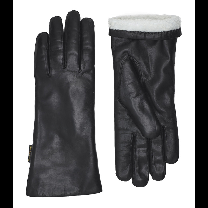 Randers Handsker Damehandsker Perlelam Sort Str. 7 2