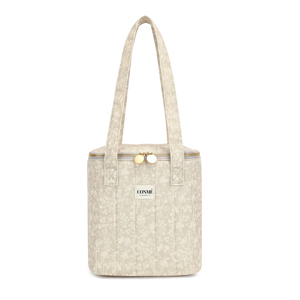 Conmé Kylväska liten Mjuk Blomma Beige