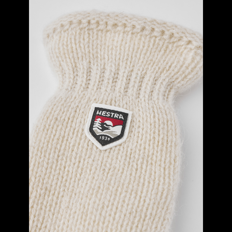 Hestra Vantar Basic Wool Naturvit Str. 7 2