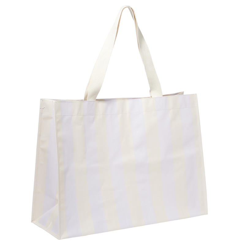 SUNNYLiFE Strandväska Carryall Stripe Lavendel 1