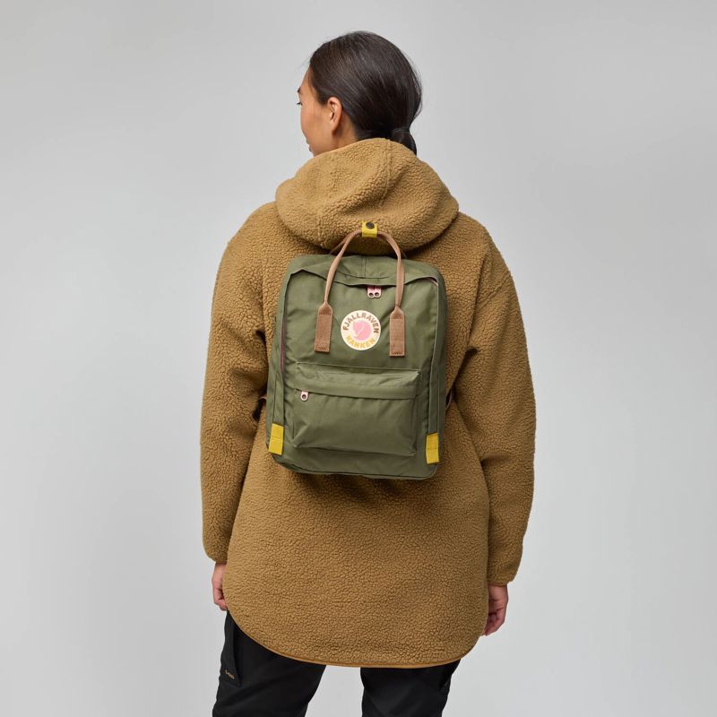 Fjällräven Rygsæk Kånken Koncept Brun/grøn 3