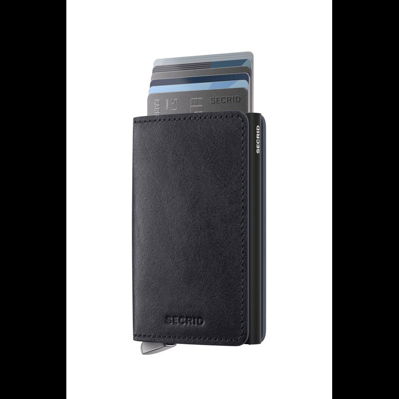 Secrid Slimwallet Basco Svart 1