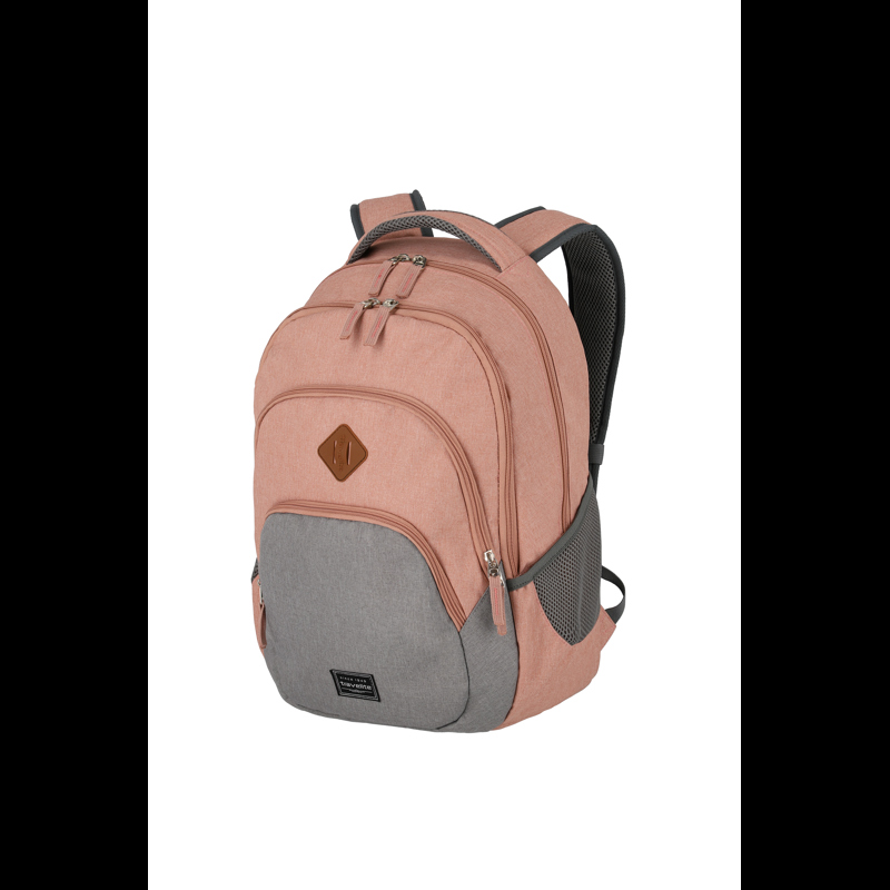 travelite Basics ryggsäck Rosa/Grå 15" 2